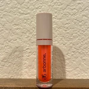 Lip oil. Tinted lip serum, strawberry